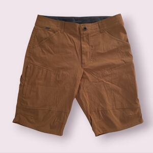 Kuhl Renegade 12" Teak Brown Shorts Size 35